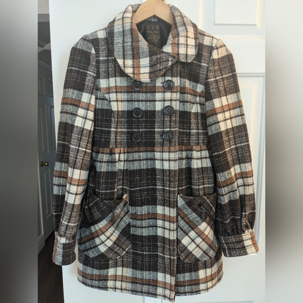 Plaid coat